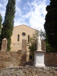 Eglise Sainte Trophyme. Bormes-les-Mimosas