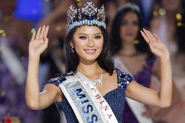 Miss World 2012.  Yu Wenxia