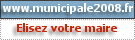 Sondage election municipale 2008