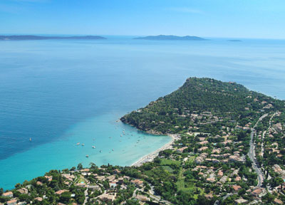 Plage de Pramousquier. Le Lavandou