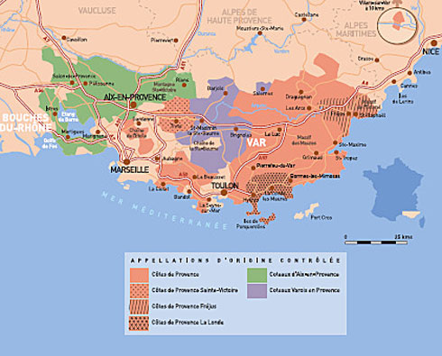 AOC vins de Provence