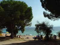 Plage de Pramousquier. Le Lavandou
