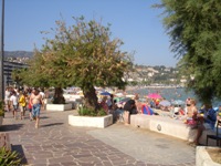 Lavandou Central Beach. France