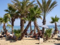 Lavandou Central Beach. France