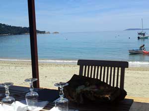 Plage priv&eacute;e