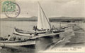 Le Lavandou vintage postcard. Carte postale ancienne