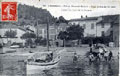 Le Lavandou vintage postcard. Carte postale ancienne