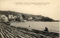 Le Lavandou vintage postcard. Carte postale ancienne