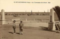 Le Lavandou vintage postcard. Carte postale ancienne